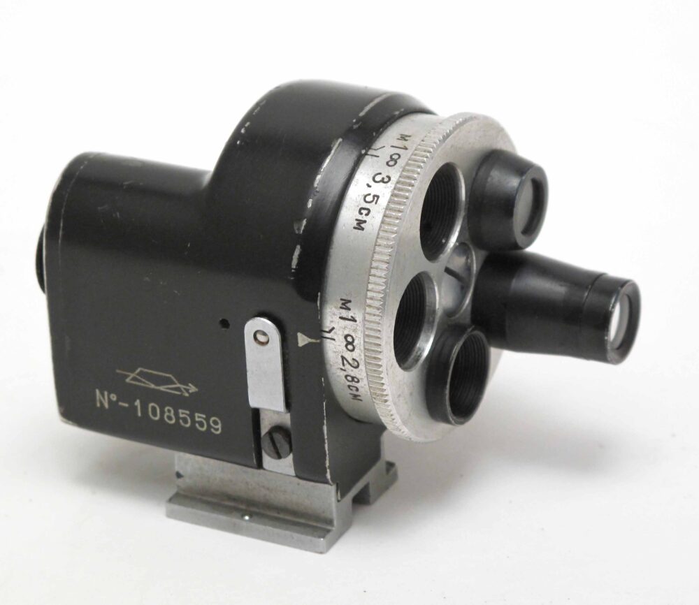 Russian (KMZ) 2.813.5cm universal turret viewfinder. Peter Loy