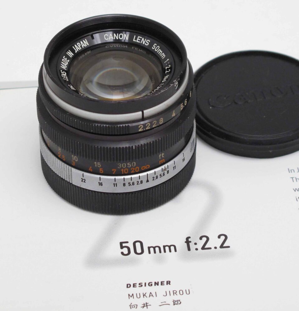 Featured image for “Canon 50mm f2.2, Leica screw mount”