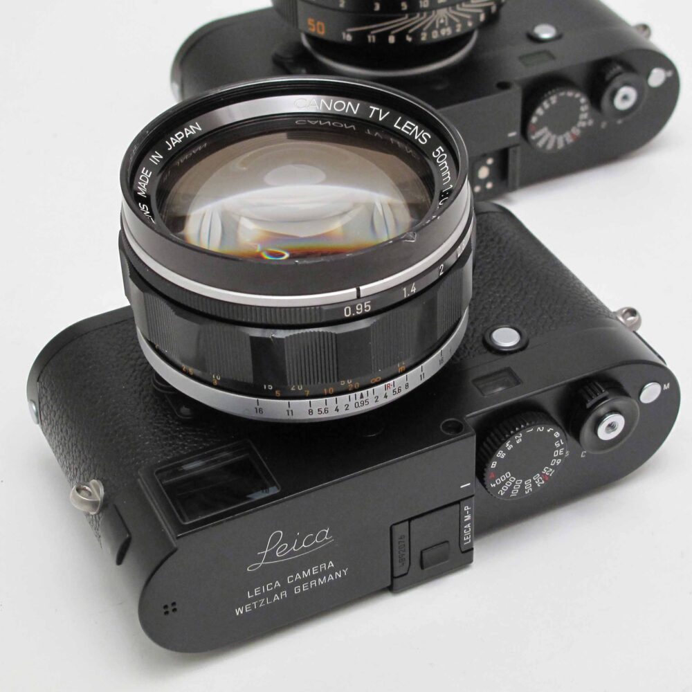 Featured image for “Canon 50mm f0.95 ‘TV lens’, adapted for Leica M”